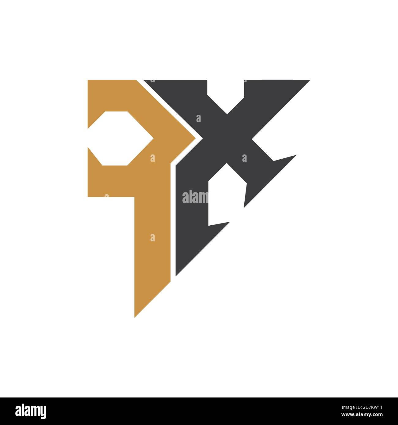 Initial letter fx logo or xf logo vector design template Stock Vector ...