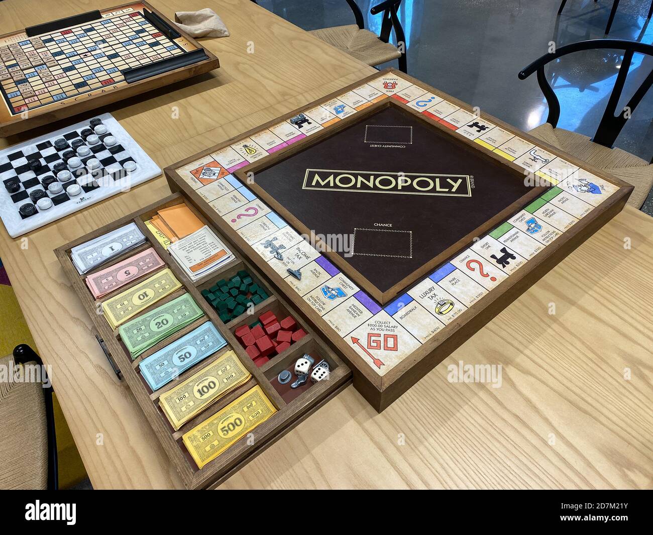 Monopoly Game Board High Resolution Stock Photography And Images Alamy