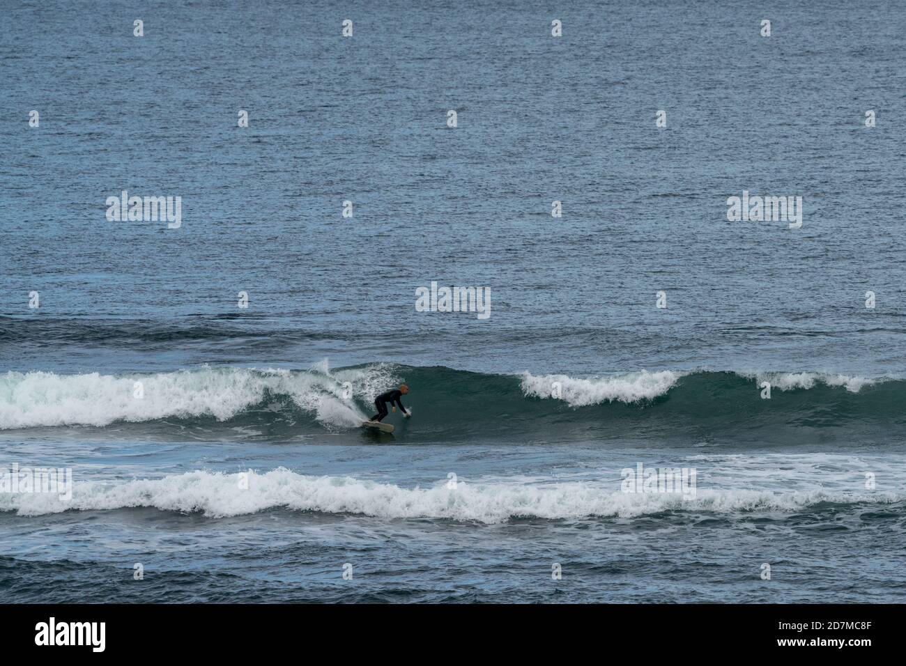 Saint-Jean-de-Luz, P-A / France - 22 October 2020: surfer enjoying a surf  session in the Atlantic Stock Photo - Alamy