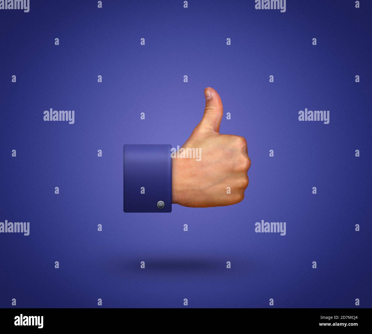 thumbs up down Stock Photo