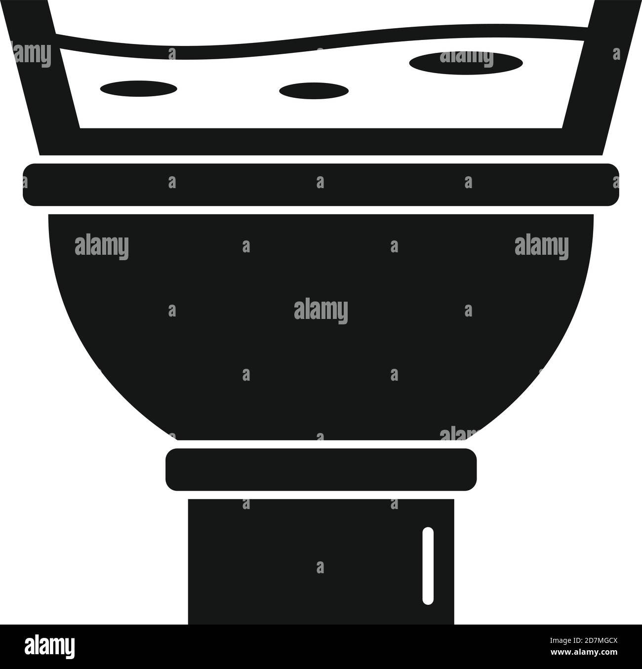 Cover gutter icon. Simple illustration of cover gutter vector icon for ...