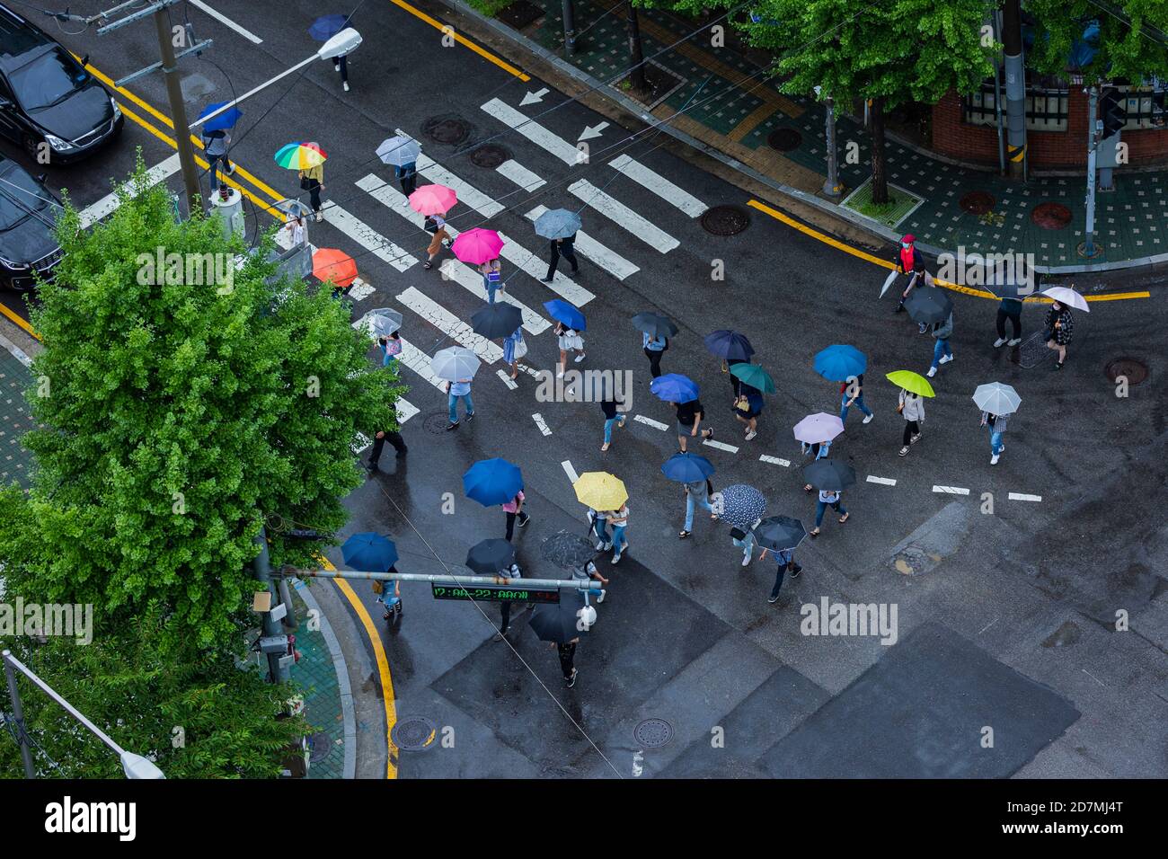 Rainy season city landscape 022 Stock Photo Alamy