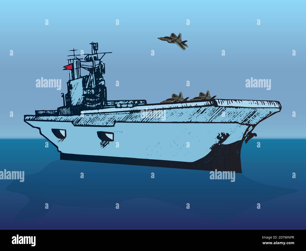 aircraft carrier draw