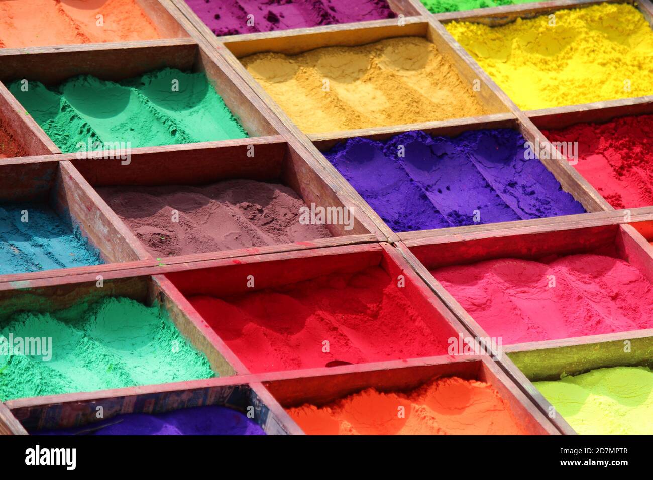 Holi Festival Paints, India Stock Photo Alamy