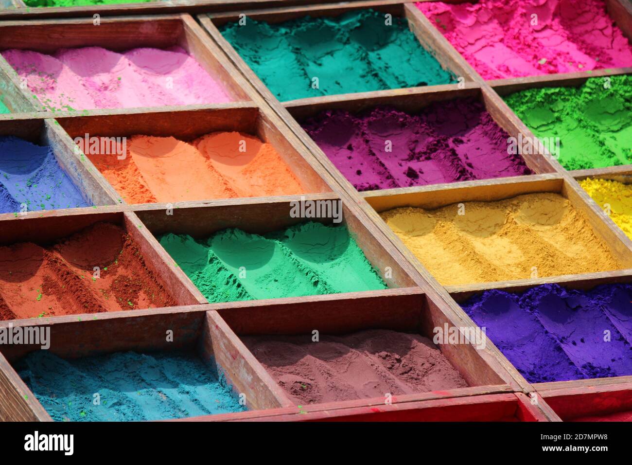 Holi Festival Paints, India Stock Photo Alamy
