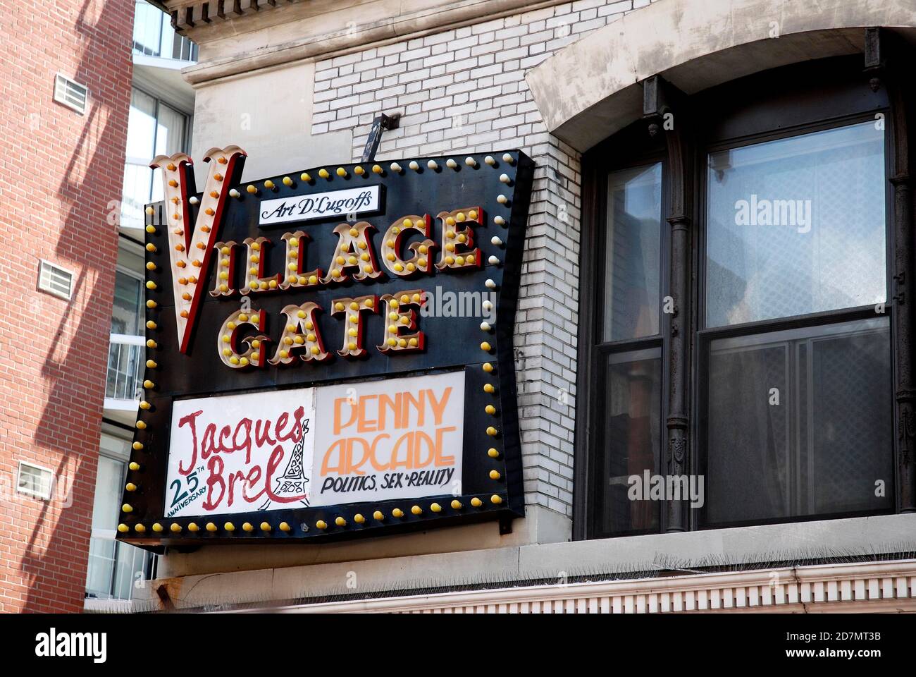 Village Gate, New York City, U.S.A Stock Photo Alamy