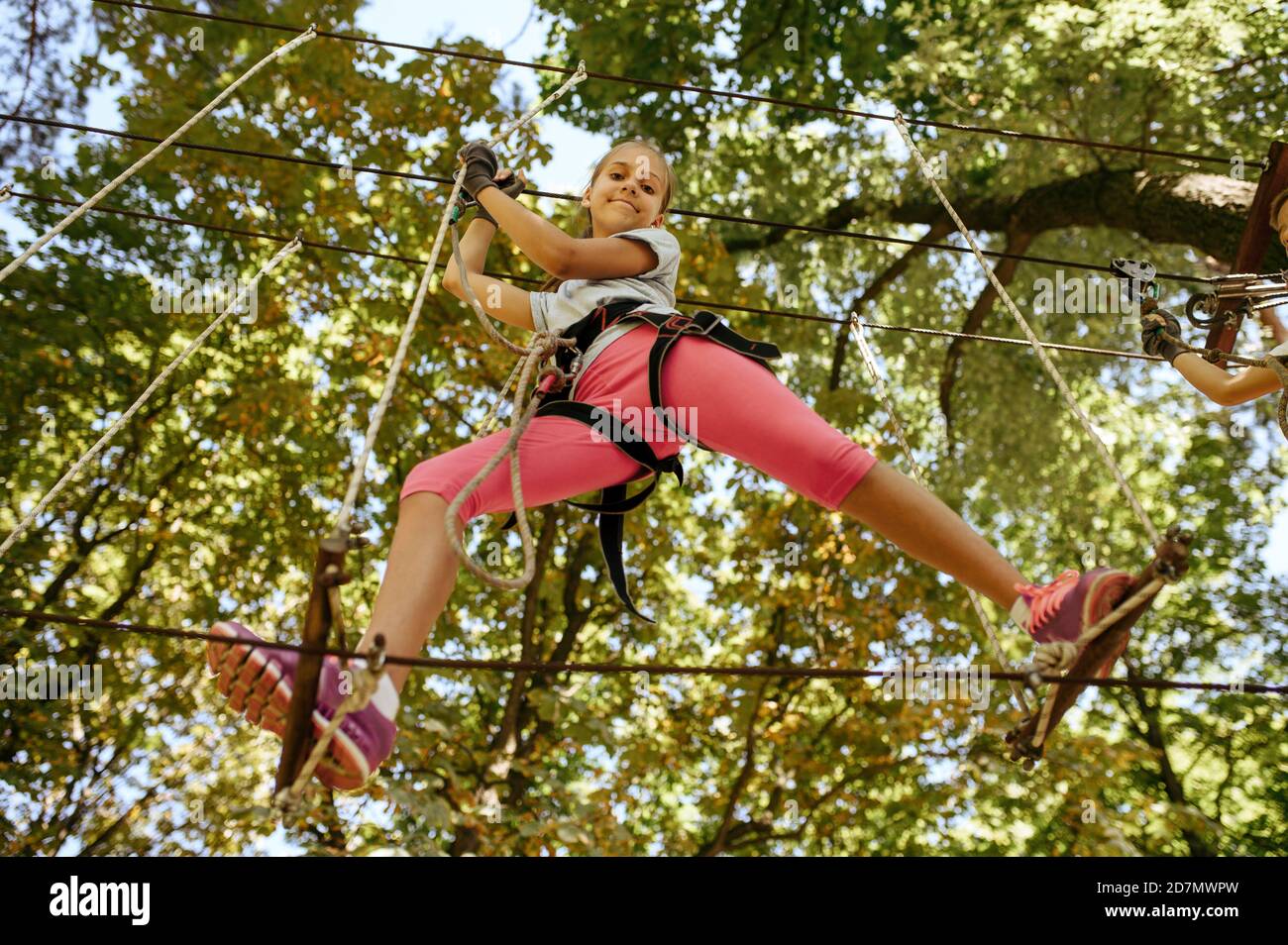 Bottom rope climbing hi-res stock photography and images - Alamy