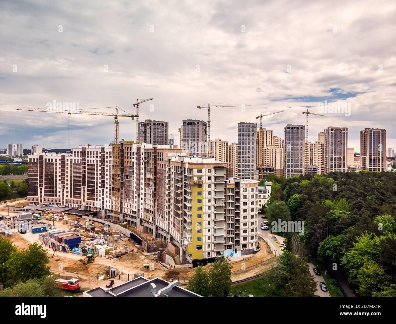 Aerial photo busy industrial hi-res stock photography and images - Alamy
