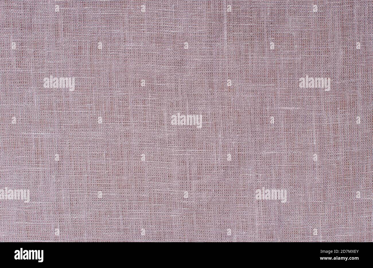 Pale pink breezy linen shirt fabric texture swatch Stock Photo