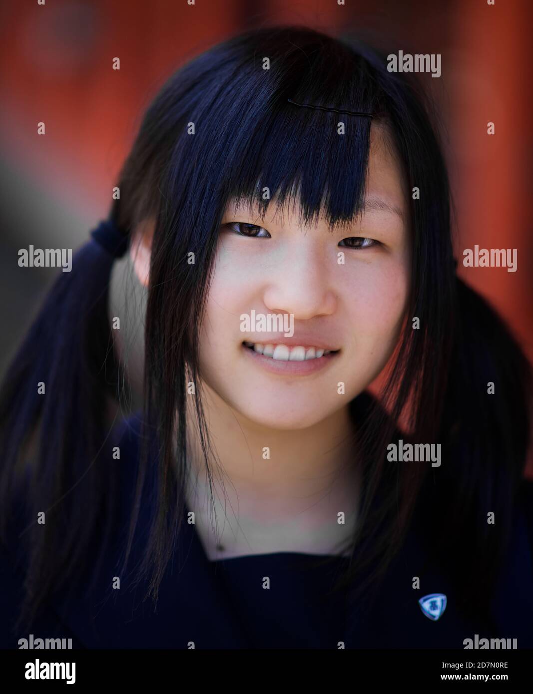 Young japanese women long hair hi-res stock photography and images - Alamy