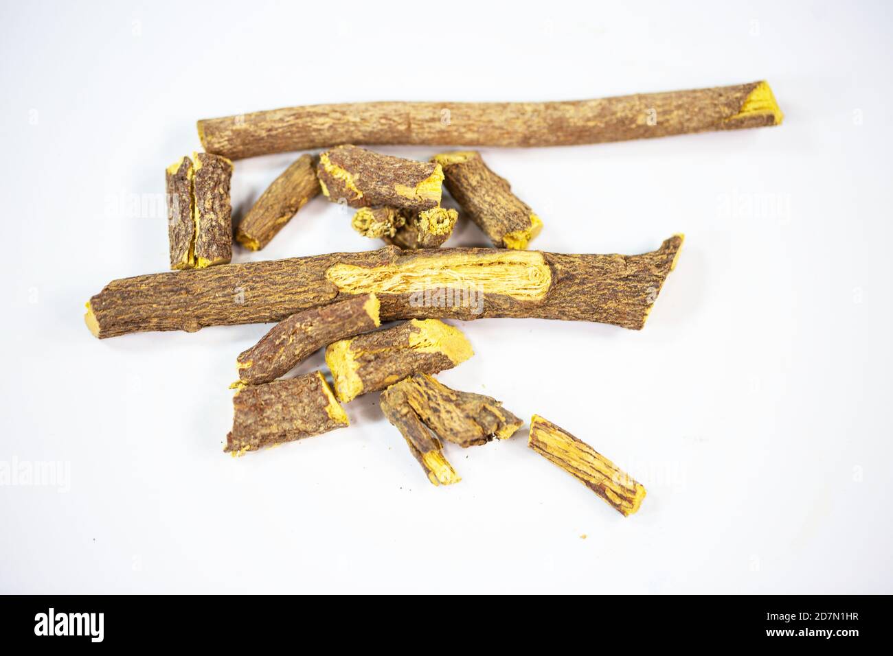 Licorice on a white background Stock Photo - Alamy