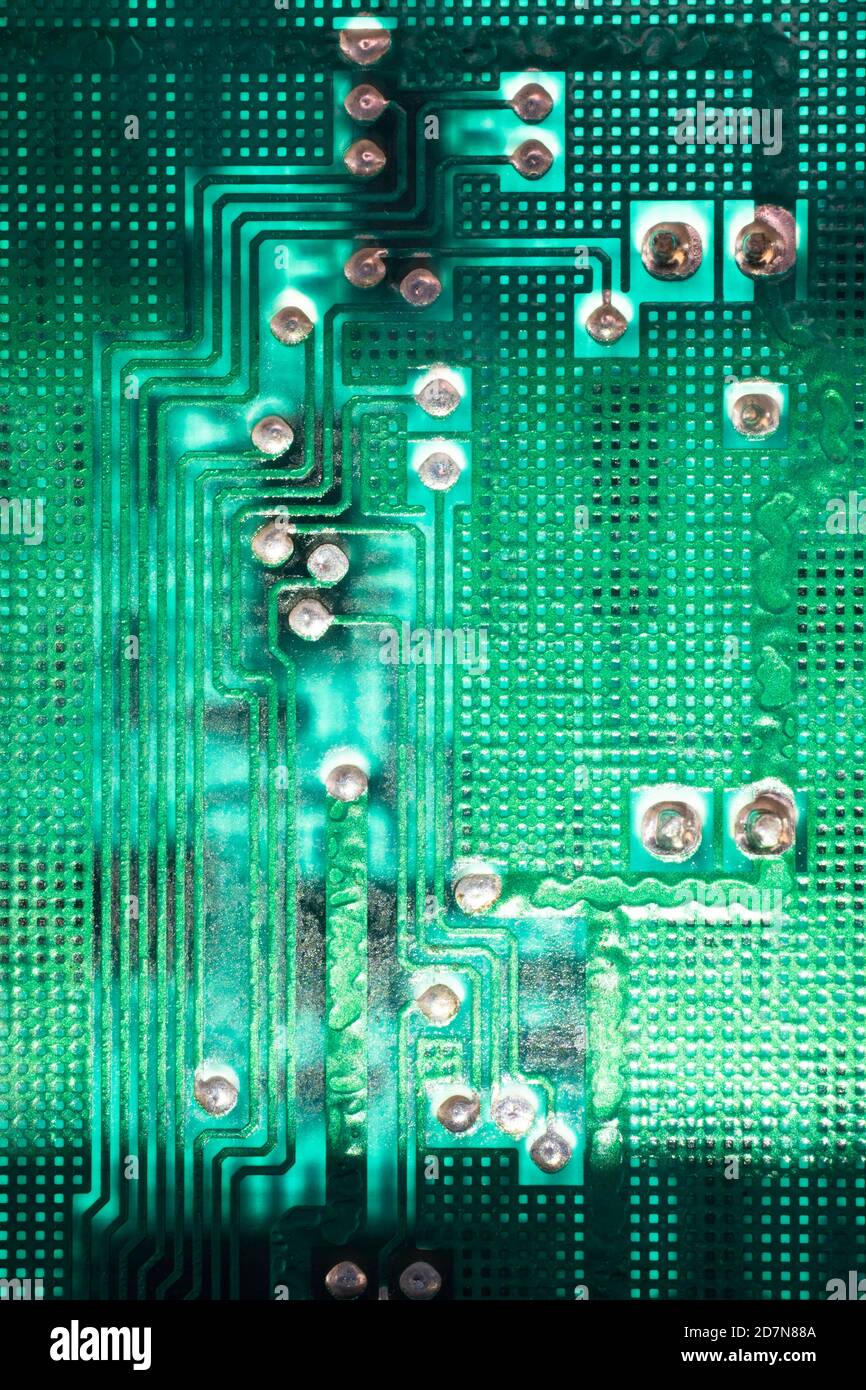 Electronic printed circuit board background with many electrical components, hardware. Green color Stock Photo - Alamy Electronic printed circuit board background with many electrical components, hardware. Green color Stock Photo - Alamy