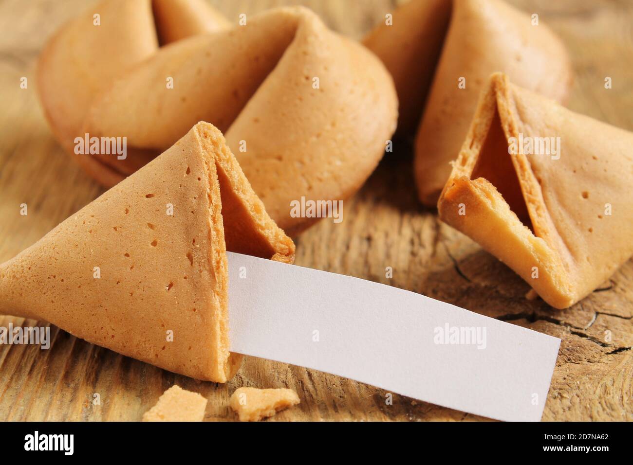 Fortune Cookies Stock Photo