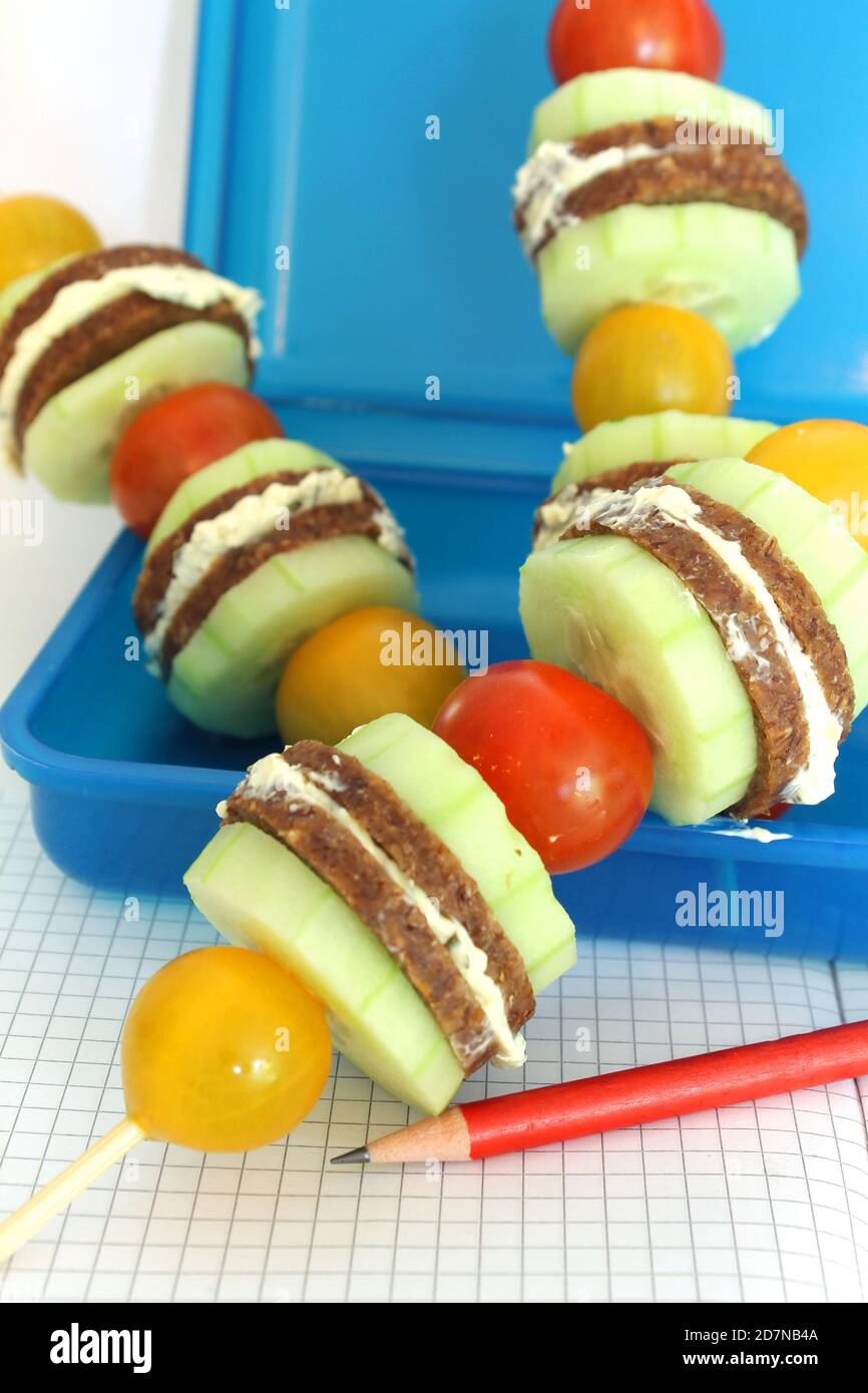 Healthy School Snack Stock Photo - Alamy