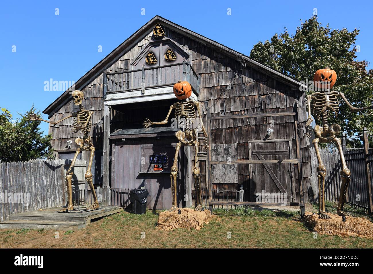Haunted house Long Island New York Stock Photo Alamy