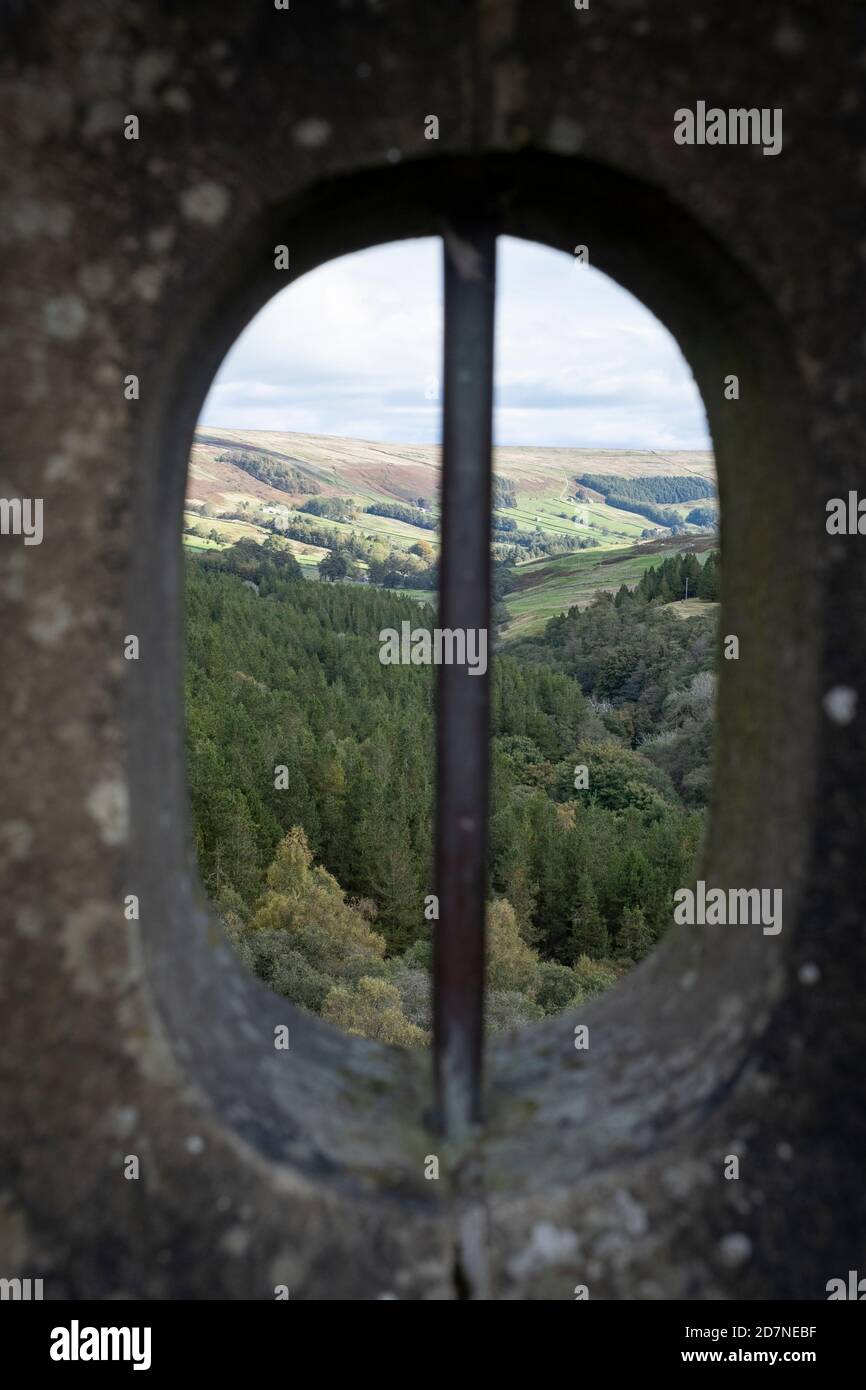 Scar House Reservoir, Nidderdale, North Yorkshire Dales, UK Stock Photo