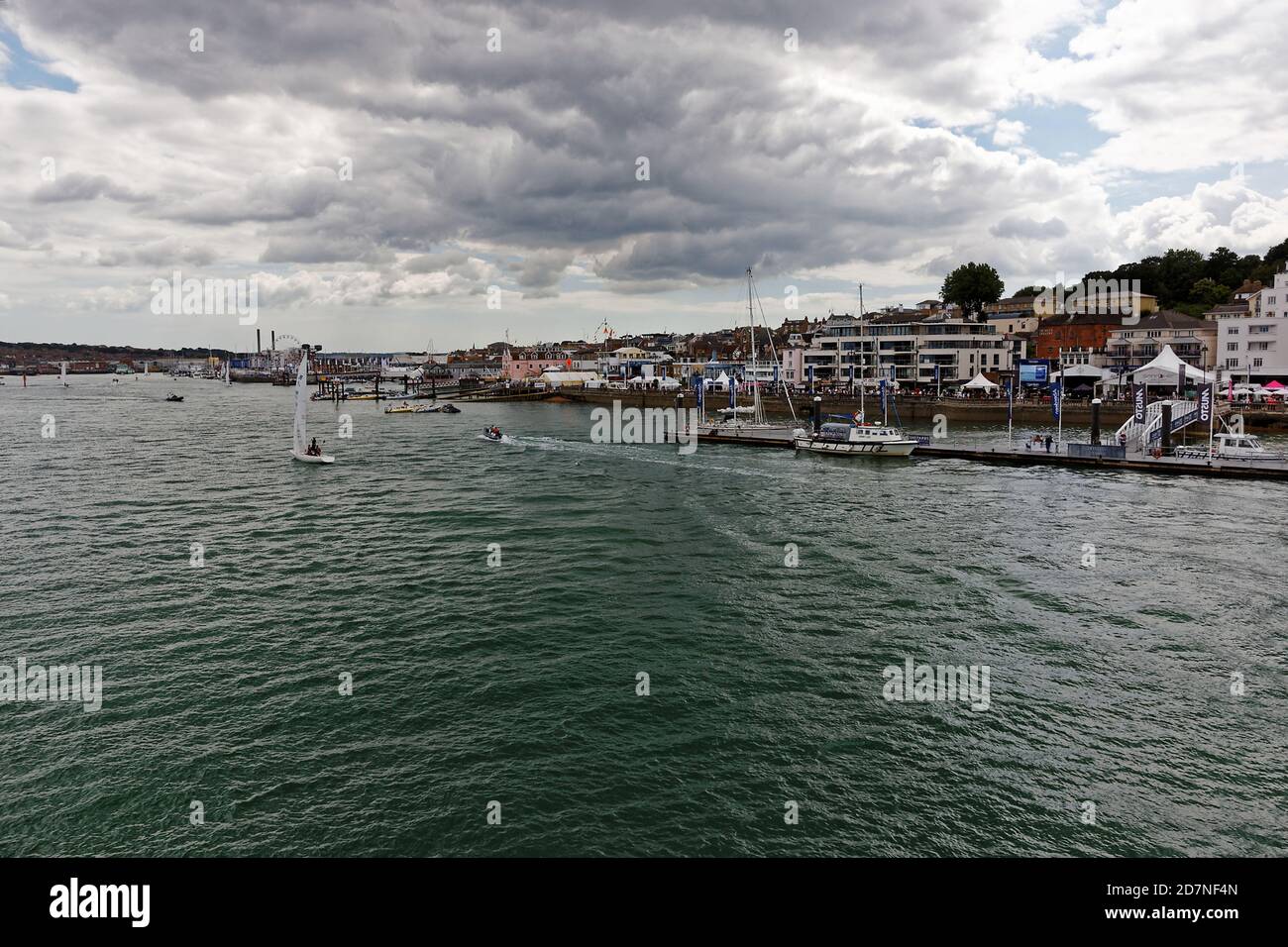 Isle Of Wight, Sailing Stock Photo Alamy