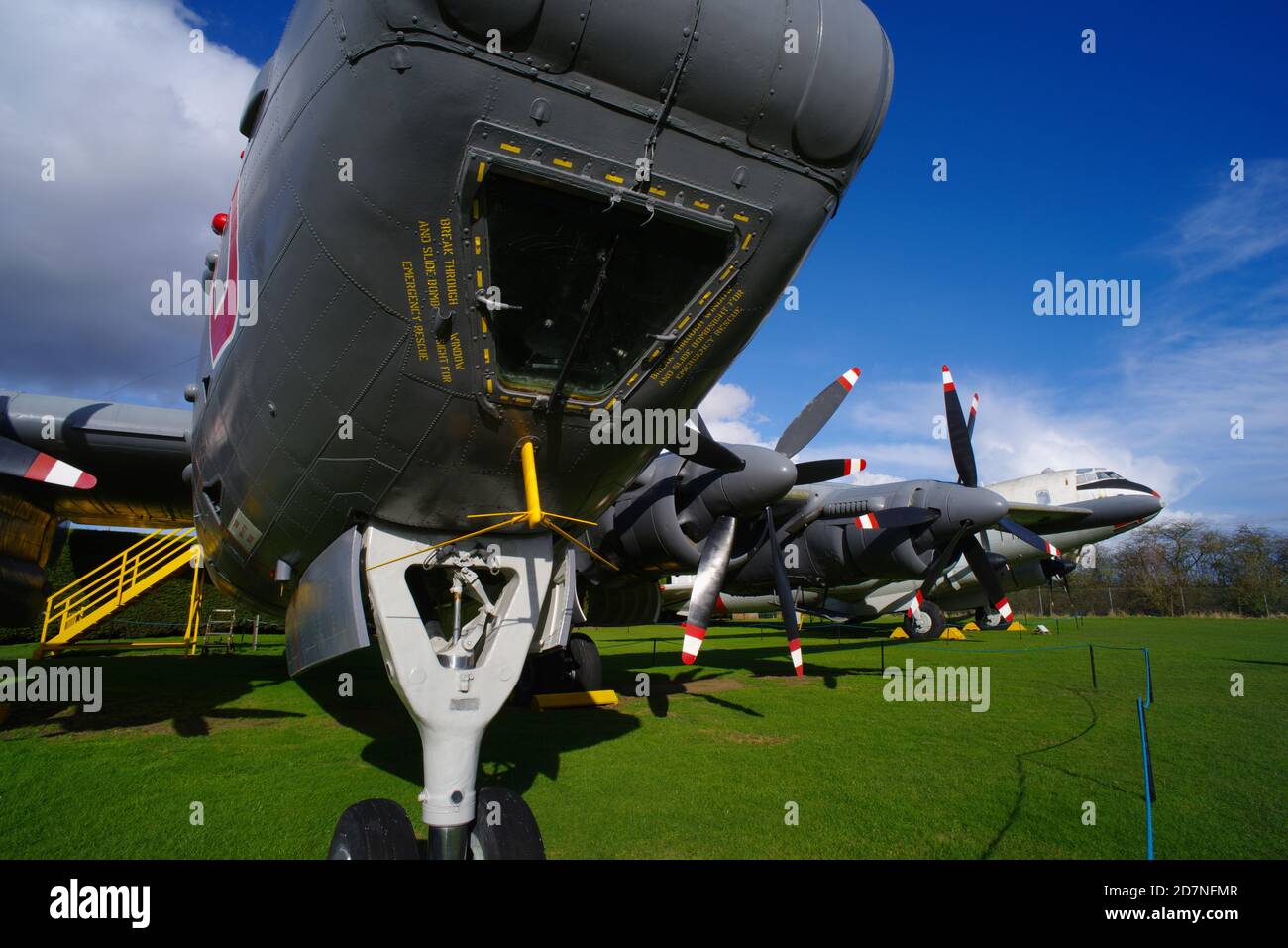 Avro Shackleton MR3 WR977 at Newark Air Museum Stock Photo