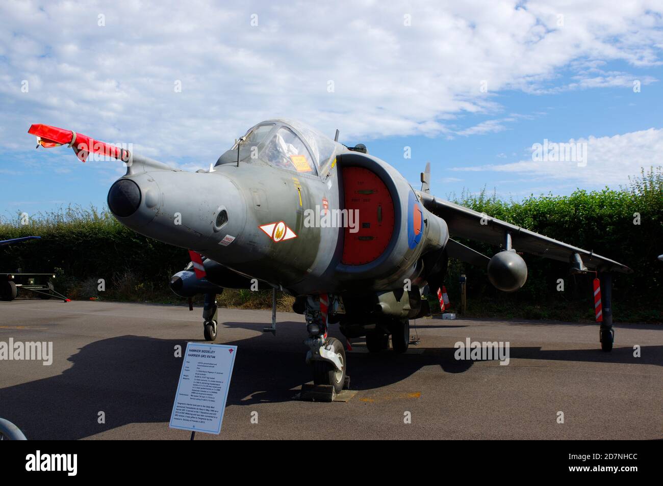 Hawker Siddeley Harrier GR3 XV744 Stock Photo