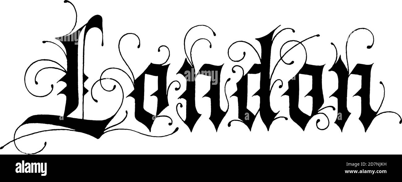 London logo design Stock Vector Image & Art Alamy