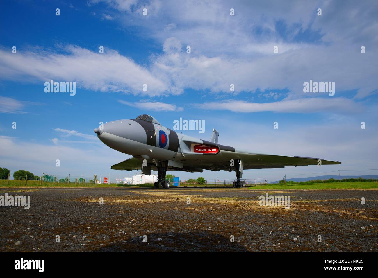 Avro Vulcan B2 XJ823 Stock Photo - Alamy