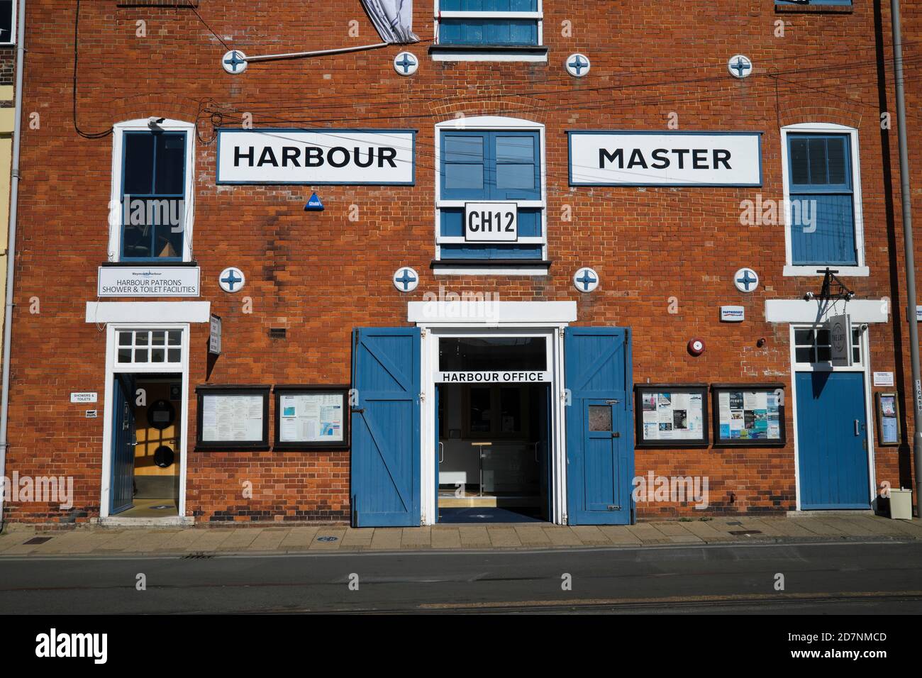 Harbour Masters Office Weymouth Harbour Dorset UK Stock Photo Alamy