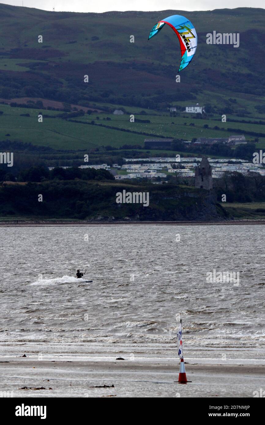 Windsurfing and wind kiteing competition at Ayr Seafront and Low Green
