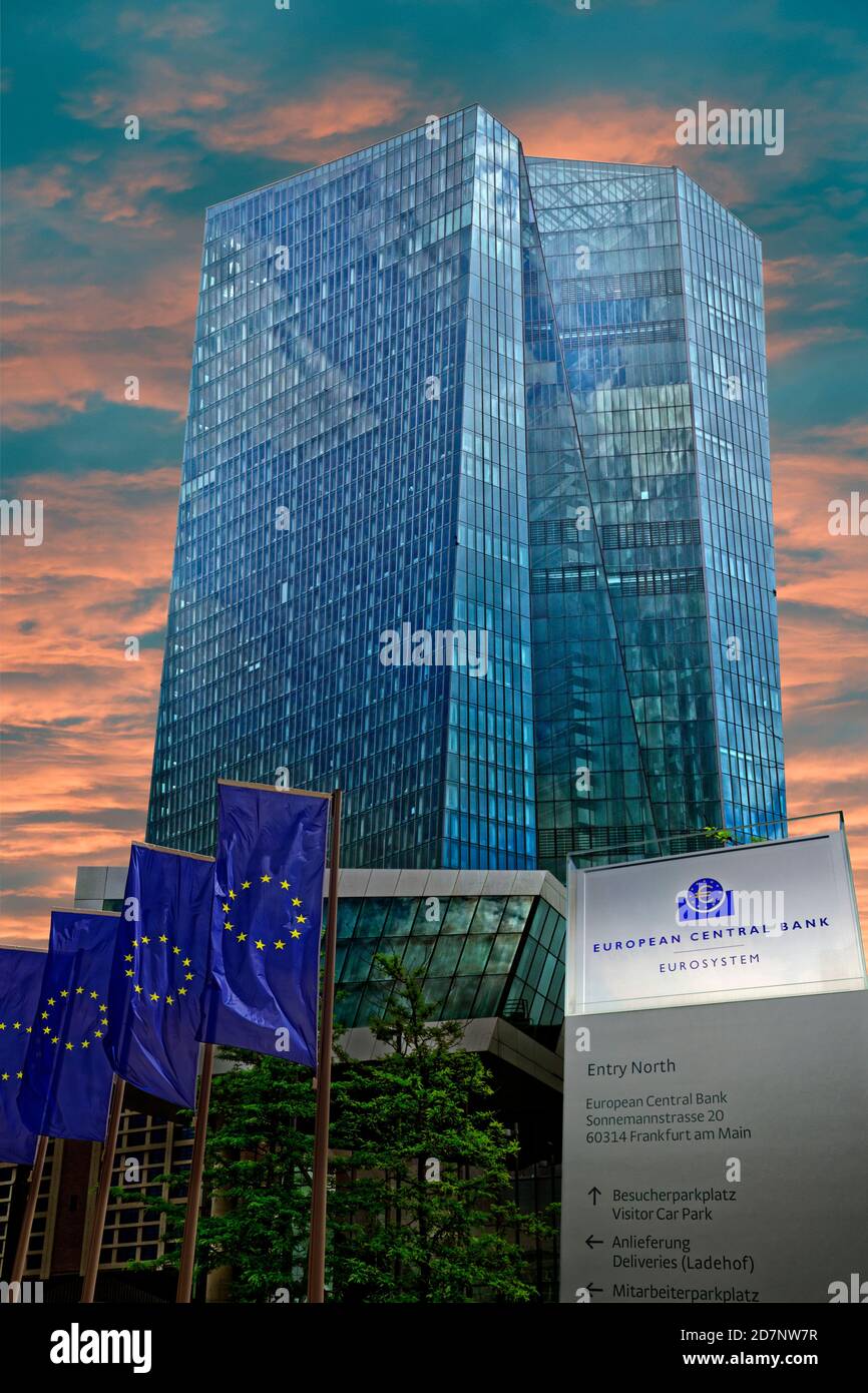 European central bank frankfurt hi-res stock photography and images - Alamy