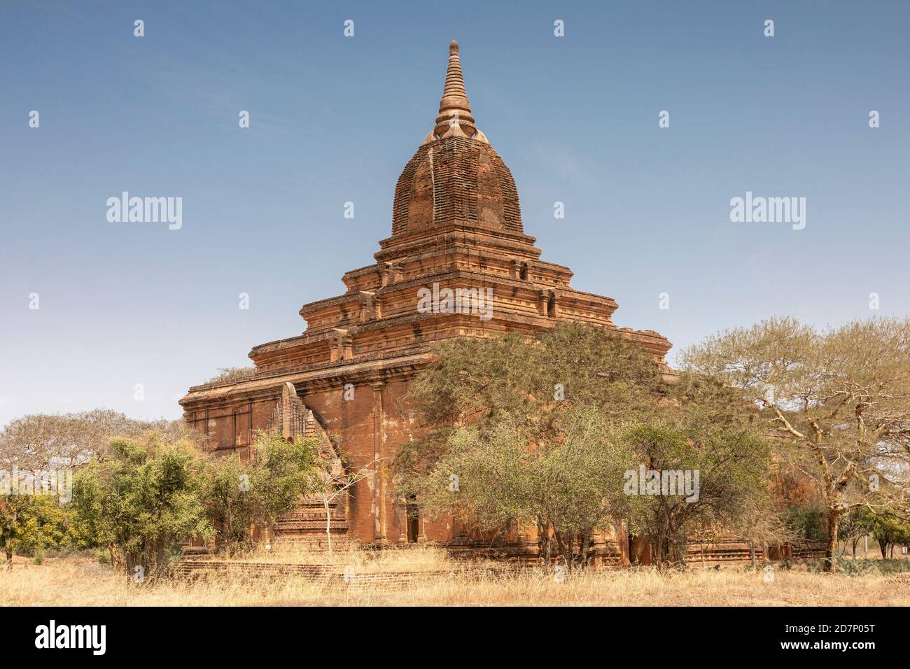 Ancient Mee Nyein Gone Phaya at Bagan, Myanmar Stock Photo