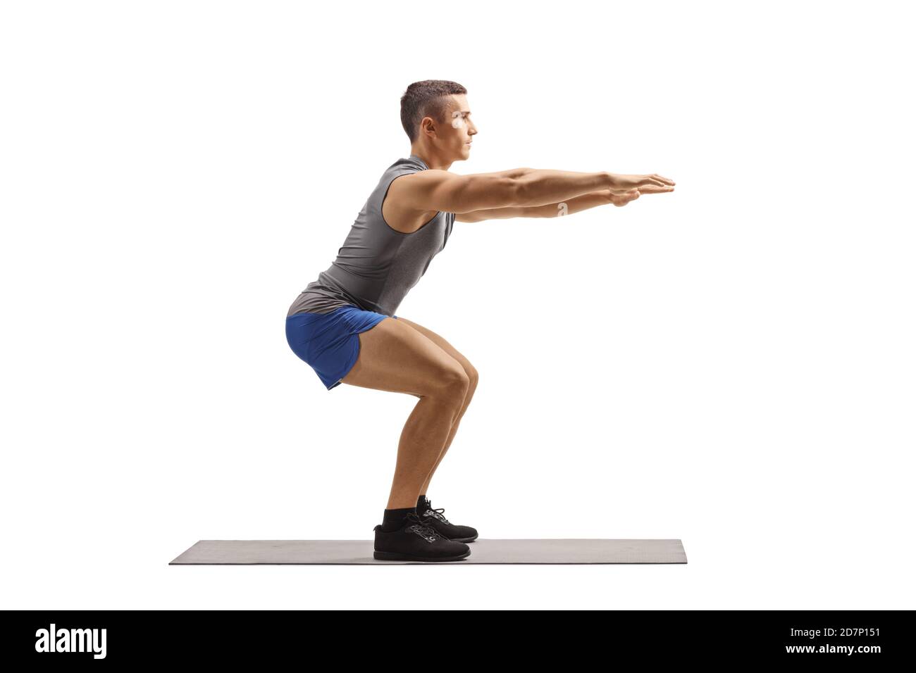 Squat workout men sale