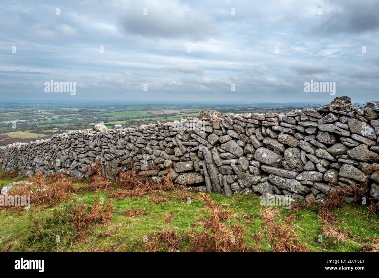 Cosdon Beacon on Dartmoor in Devon Stock Photo Alamy