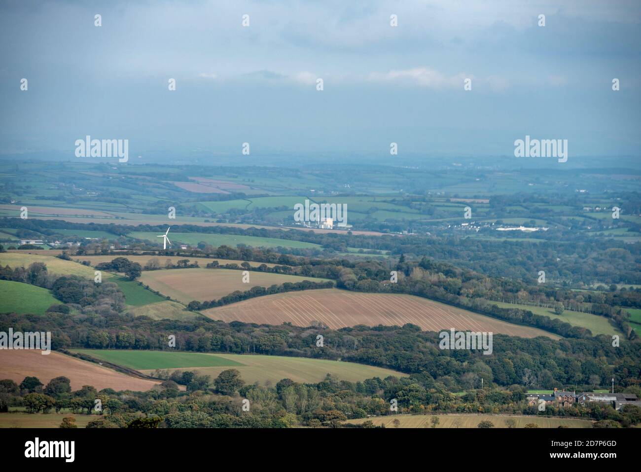Cosdon Beacon on Dartmoor in Devon Stock Photo Alamy