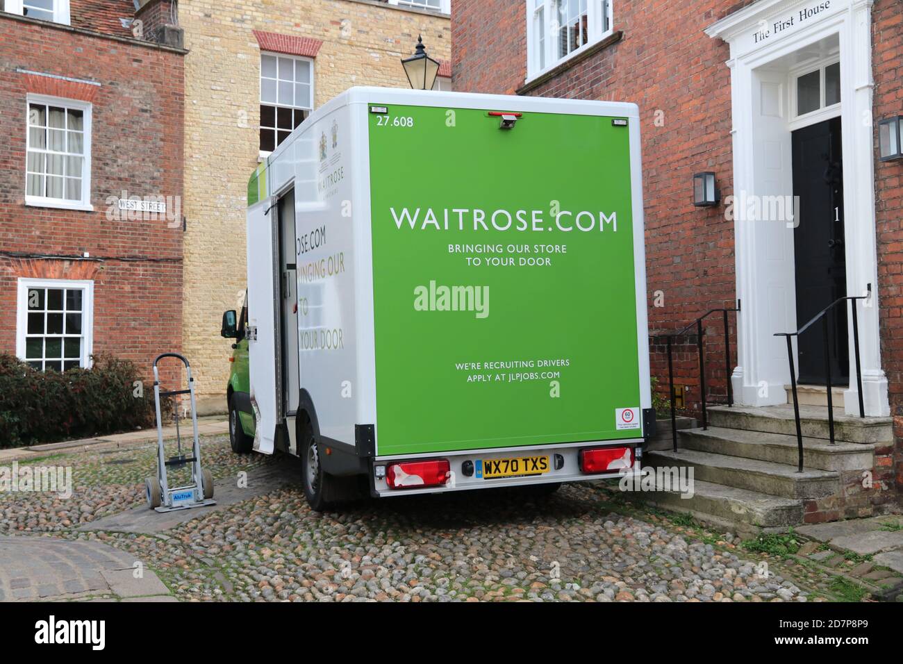 Waitrose Delivery Van High Resolution Stock Photography and Images Alamy