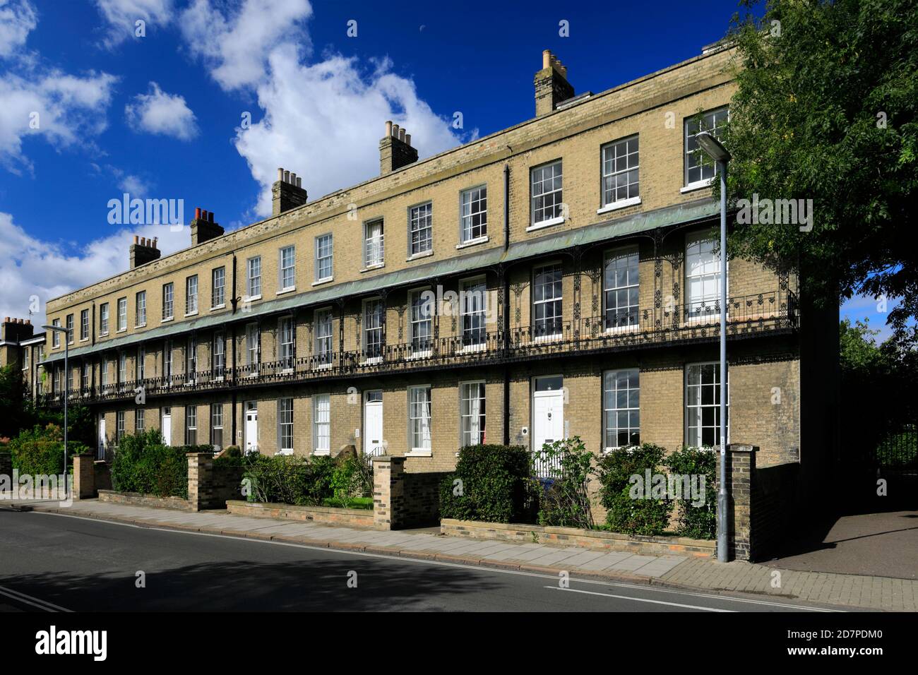 Residential houses in cambridge park terrace street cambridge hires stock photography and