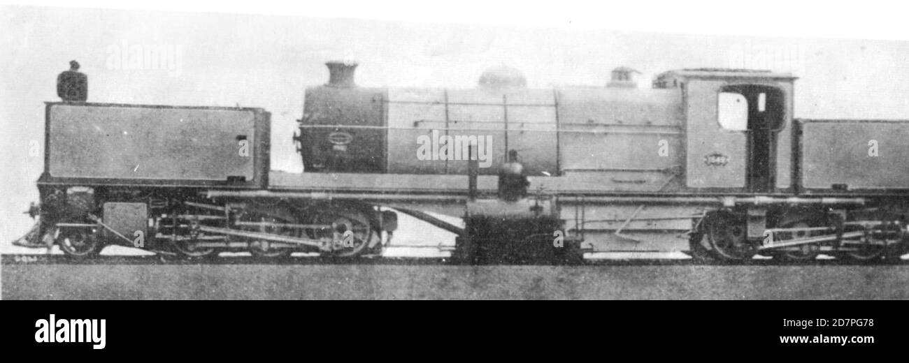 South Africa History SAR Class GA 2140 (260+062) (Ex SAR 1649