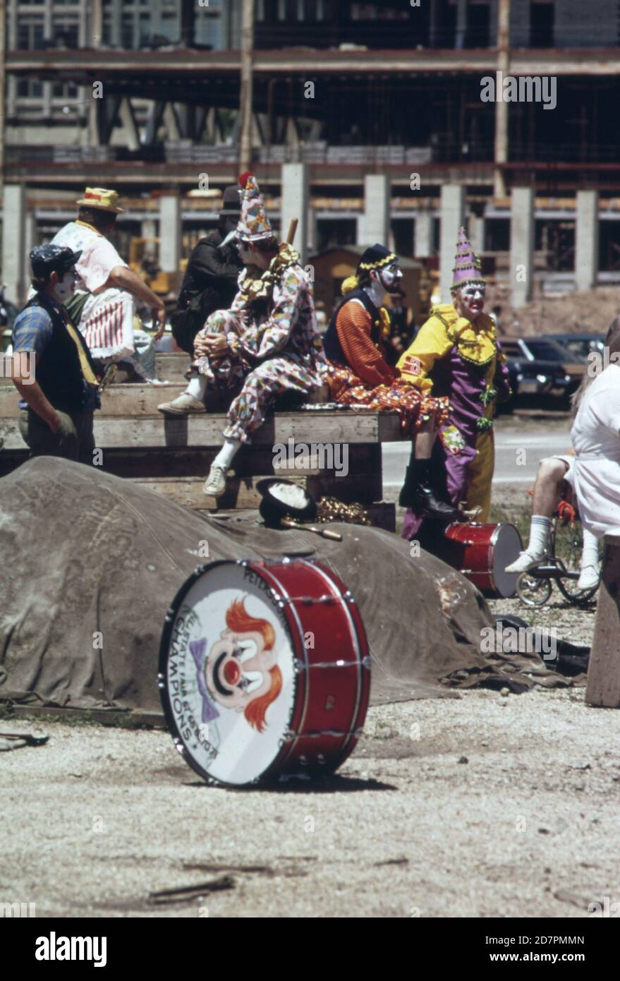 1970s Circus Clown High Resolution Stock Photography and Images - Alamy
