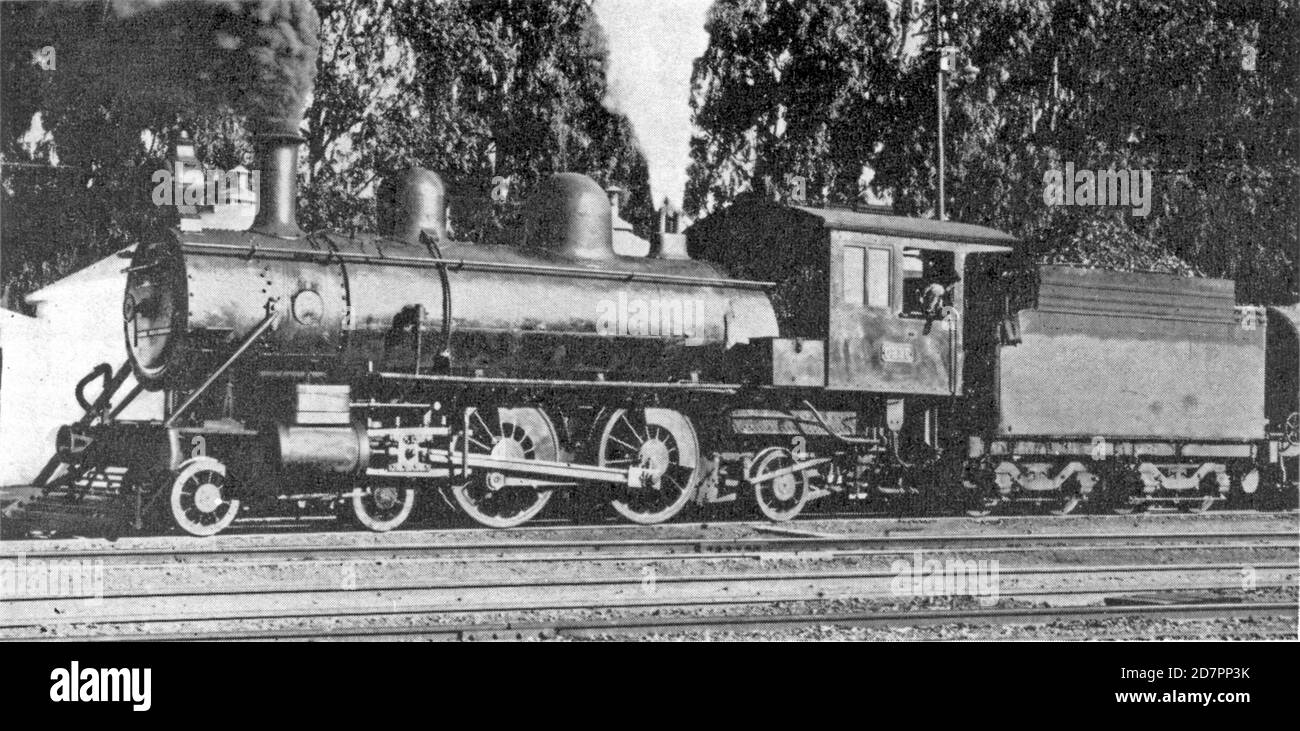 South Africa History: SAR Class MJ1 1673 (2-6-6-0) ca. 1930 Stock Photo -  Alamy