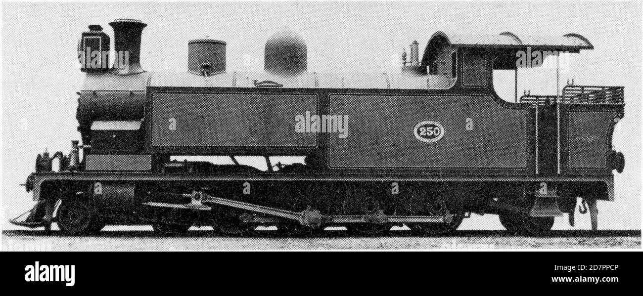 South Africa History: SAR Class MJ1 1673 (2-6-6-0) ca. 1930 Stock Photo -  Alamy