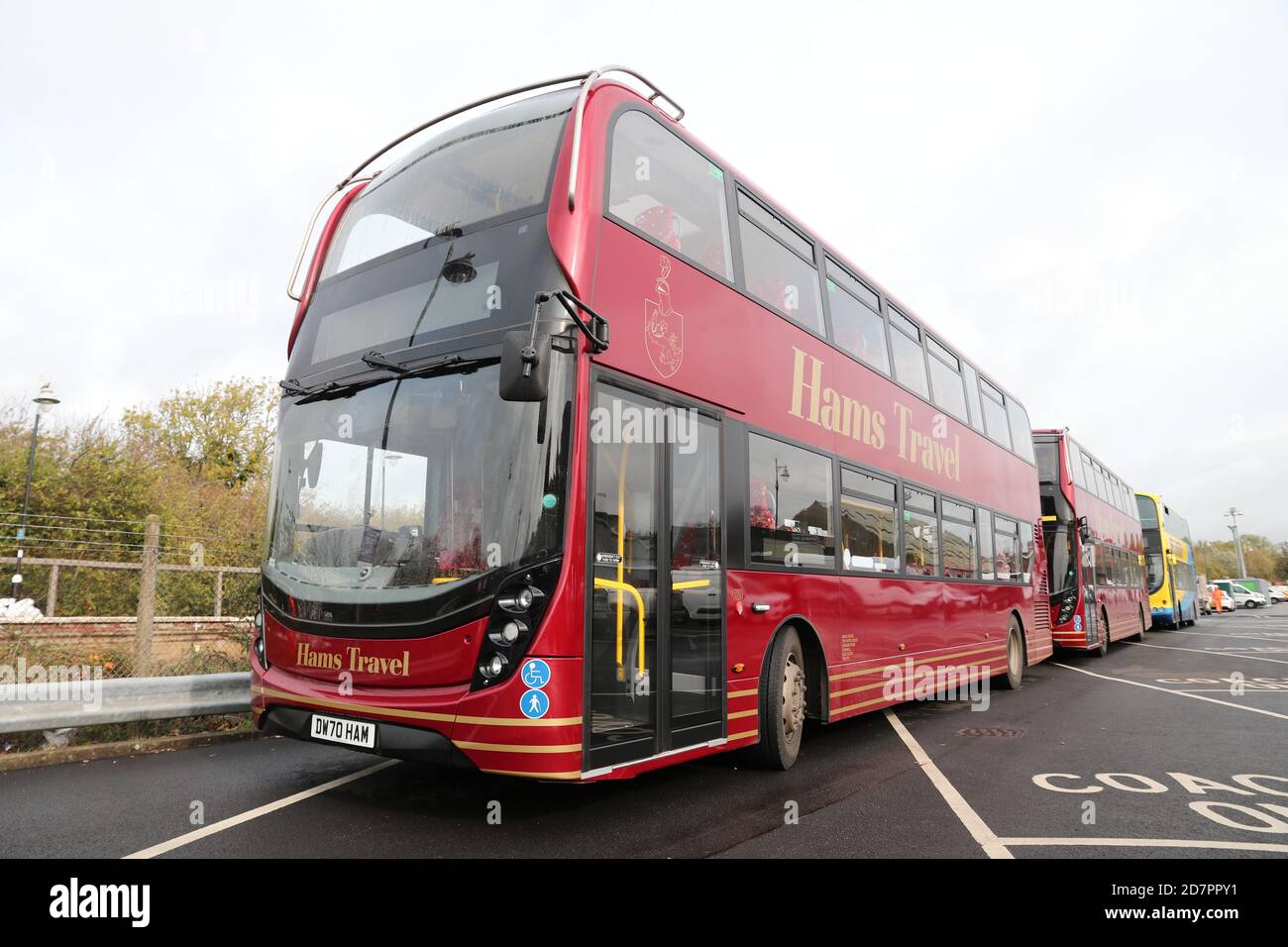 NEW 2020 ADL ALEXANDER DENNIS ENVIRO 400 DOUBLE DECK BUS OF HAMS TRAVEL ...