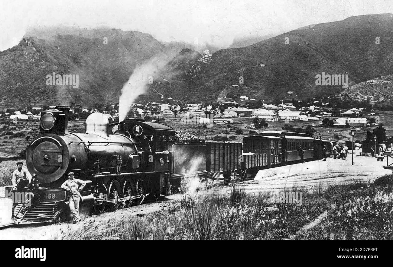 South Africa History: SAR Class MJ1 1673 (2-6-6-0) ca. 1930 Stock Photo -  Alamy