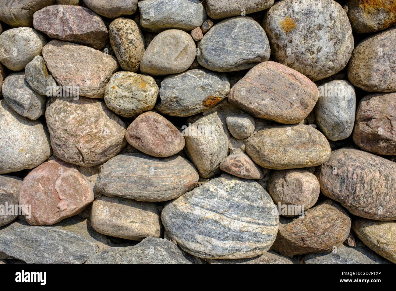 Granite stones, archipelago, Bohuslaen Province, Vaestra Goetalands laen Province, Southern Sweden, Sweden Stock Photo