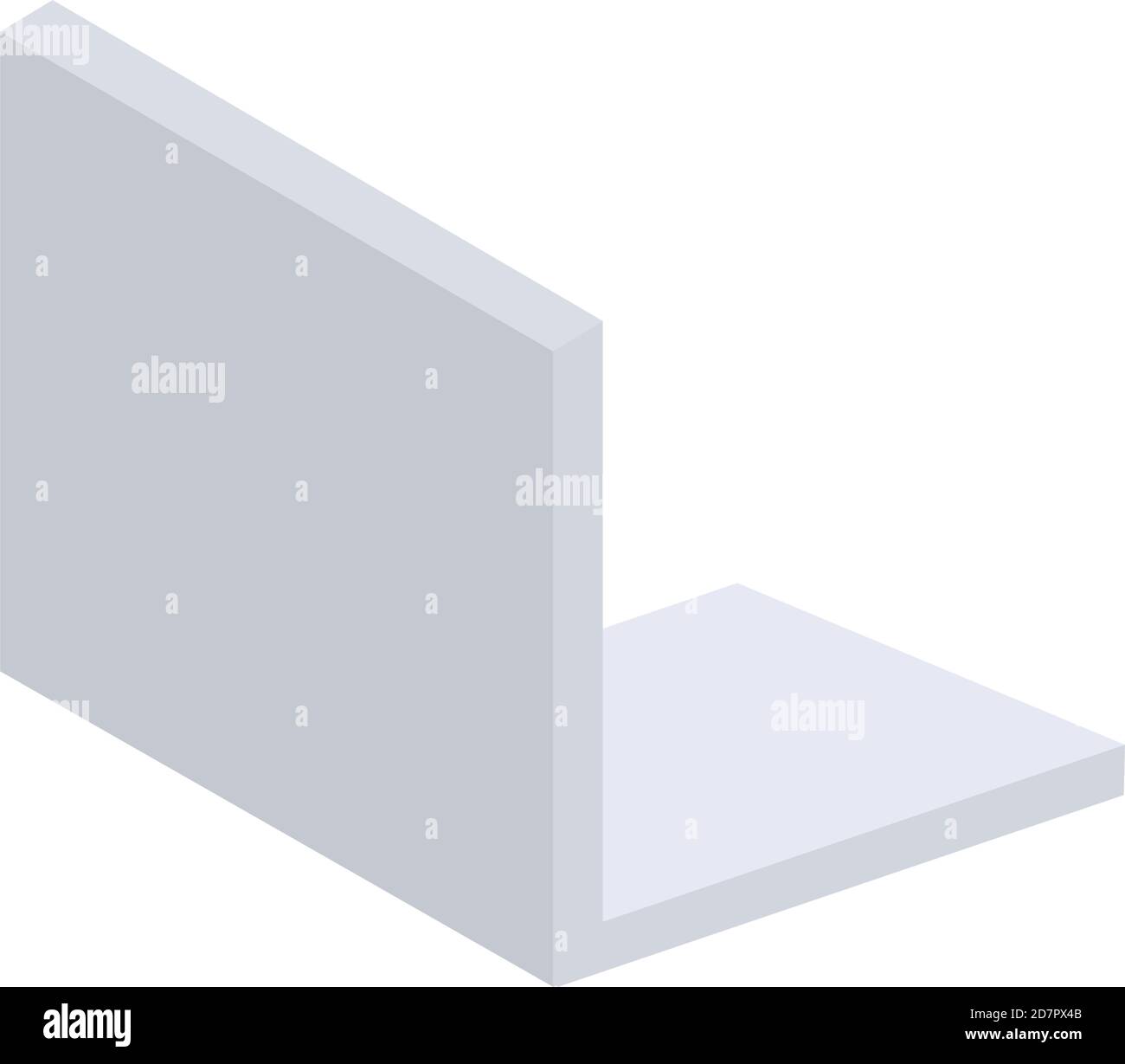 white stand and pedestal icon over white background, flat style, vector ...