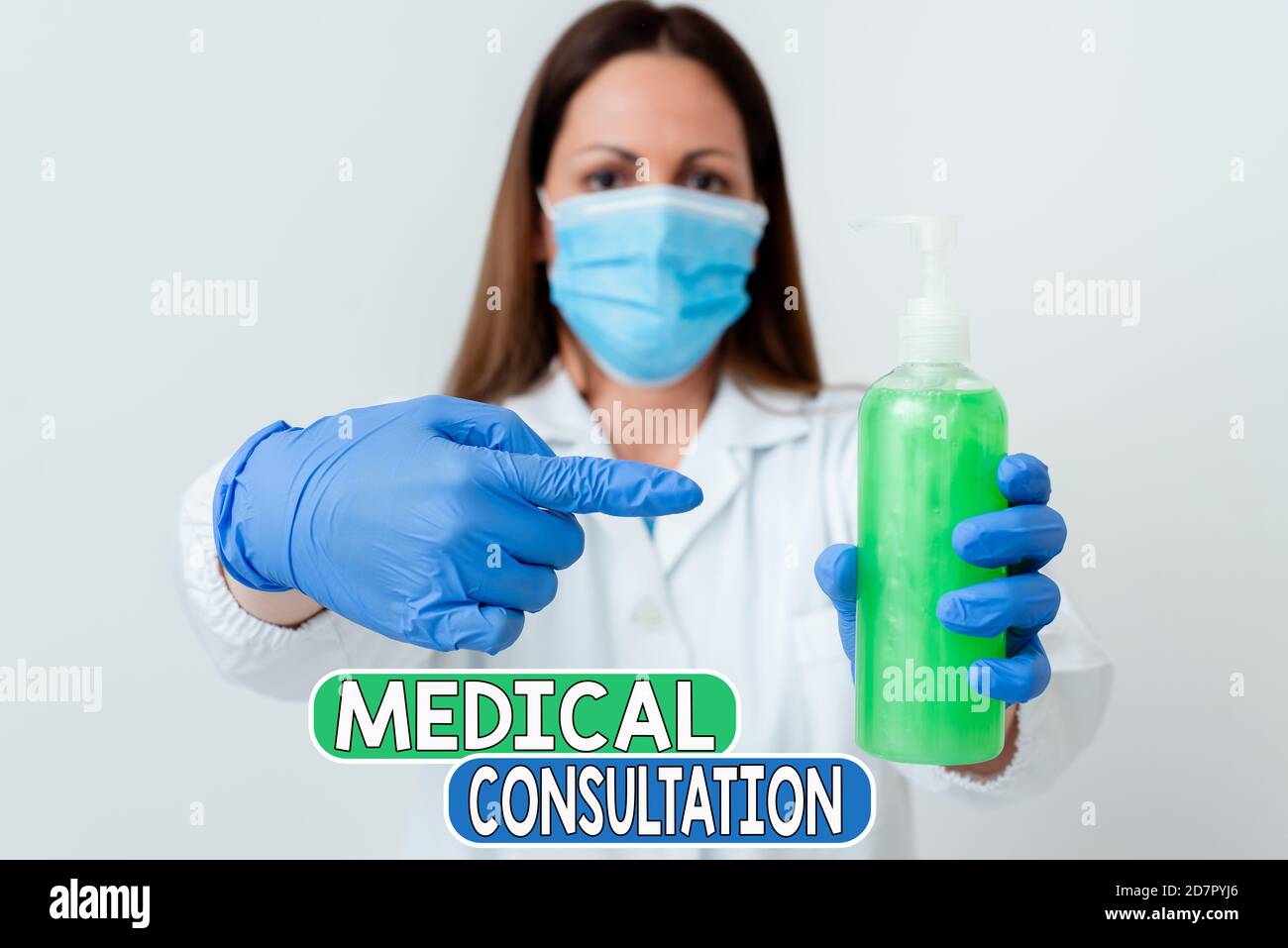 Word writing text Medical Consultation. Business photo showcasing act