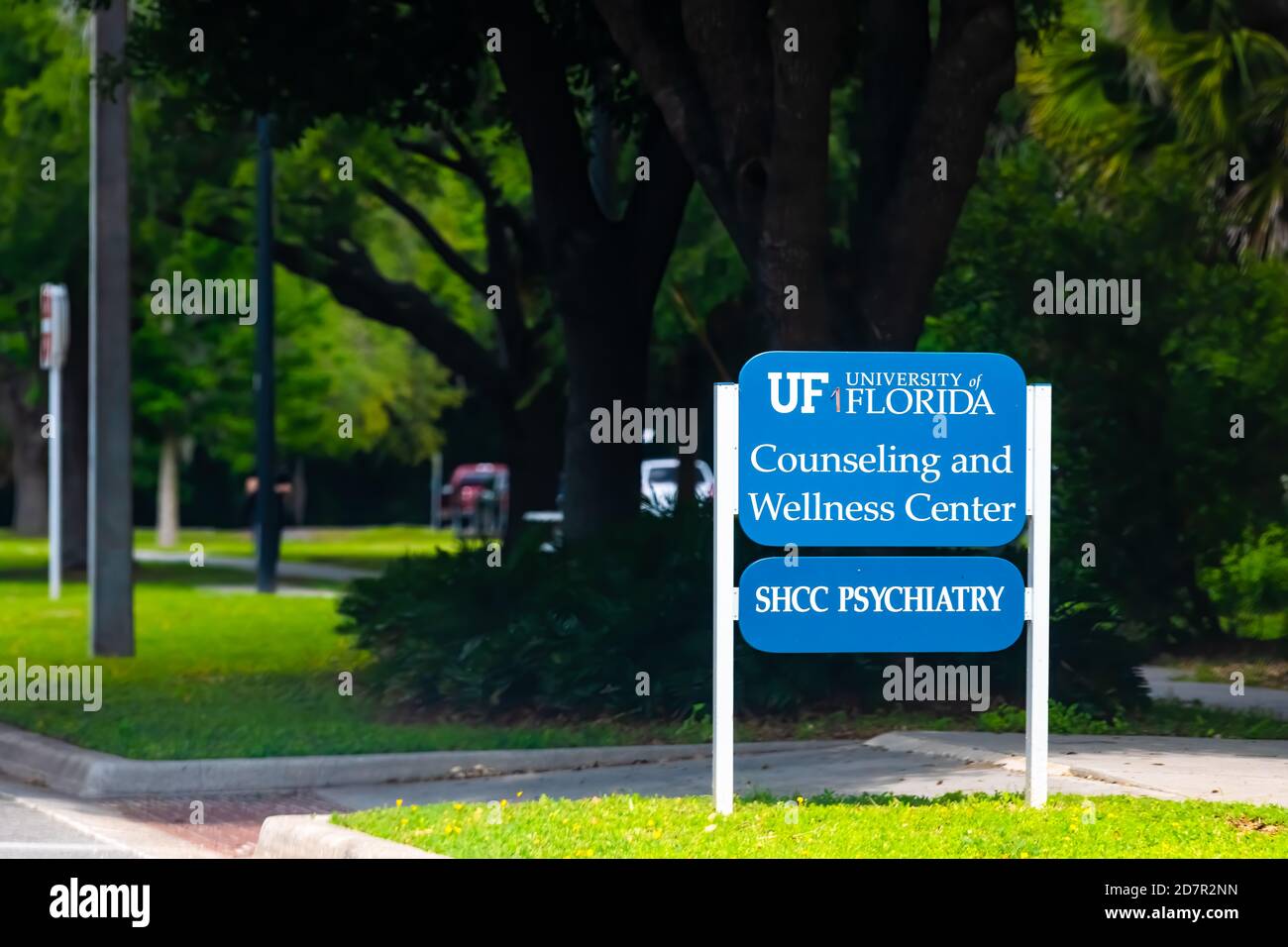 Uf entrance sign hires stock photography and images Alamy