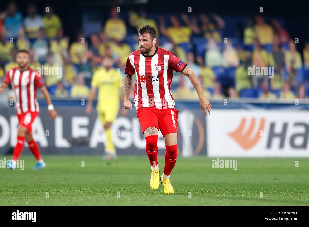 Vila-Real, Spain. 22nd Oct, 2020. Claudemir (Sivasspor) Football/Soccer :  UEFA Europa League Group stage Group I match between Villarreal CF 5-3  Sivasspor at the Estadio de la Ceramica in Vila-Real, Spain .