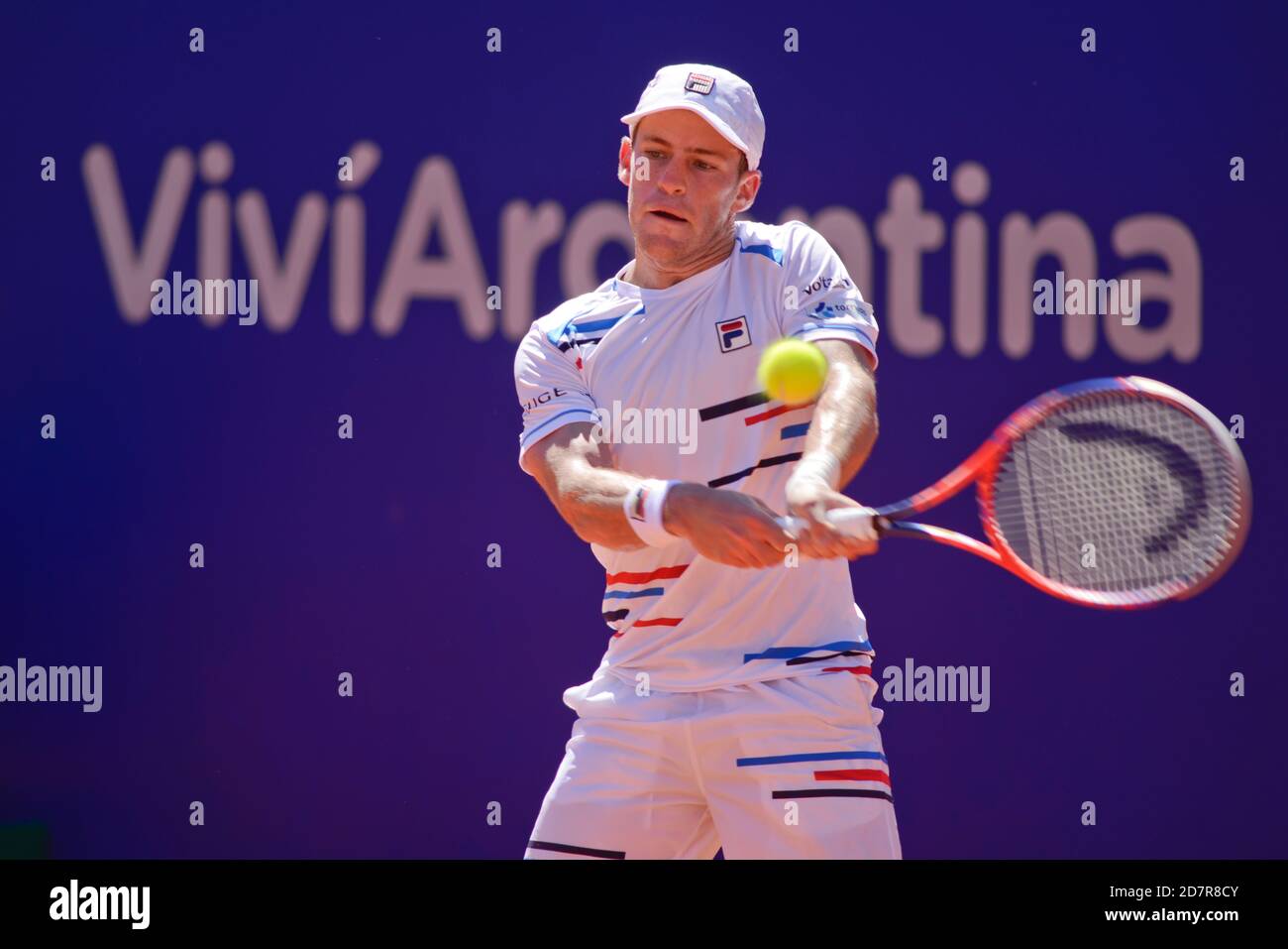 Diego Schwartzman (Argentina). Argentina Open 2019 finalist Stock Photo