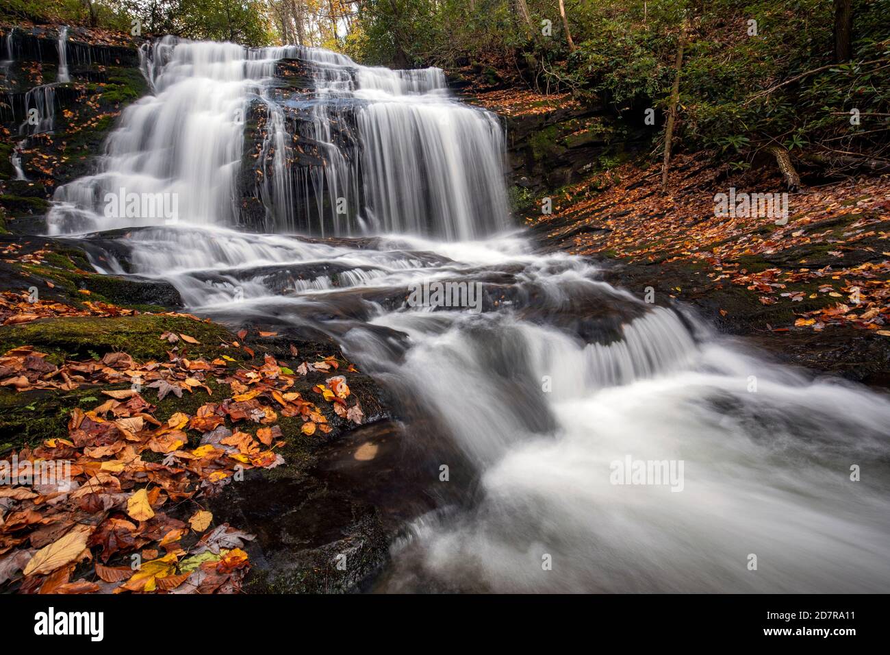 Merry Falls DuPont State Recreational Forest Cedar Mountain, near