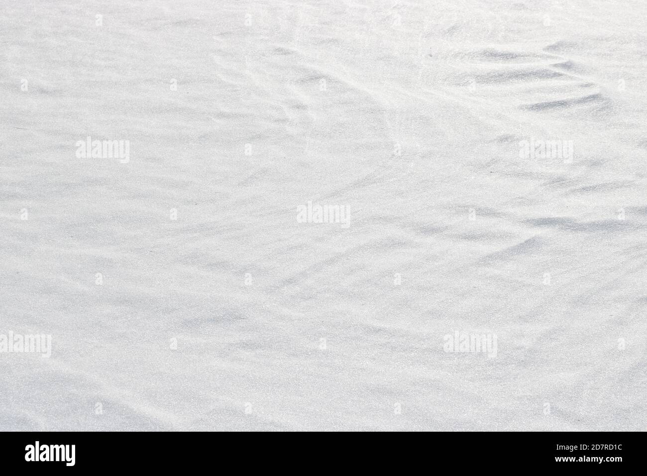 Winter christmas background, white snow texture with copy space Stock Photo