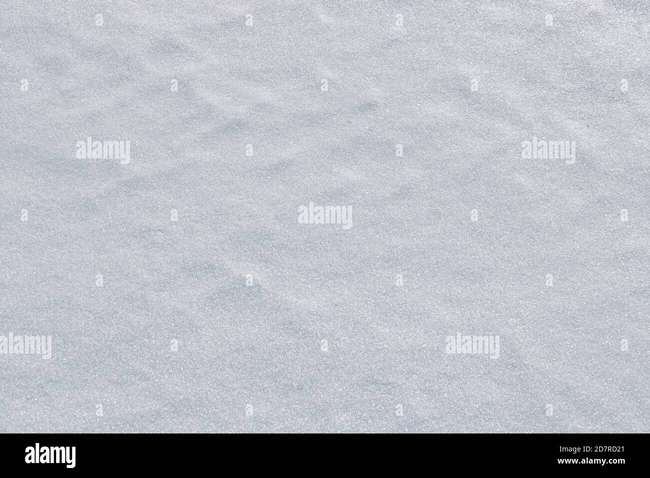 Winter christmas background, white snow texture with copy space Stock Photo
