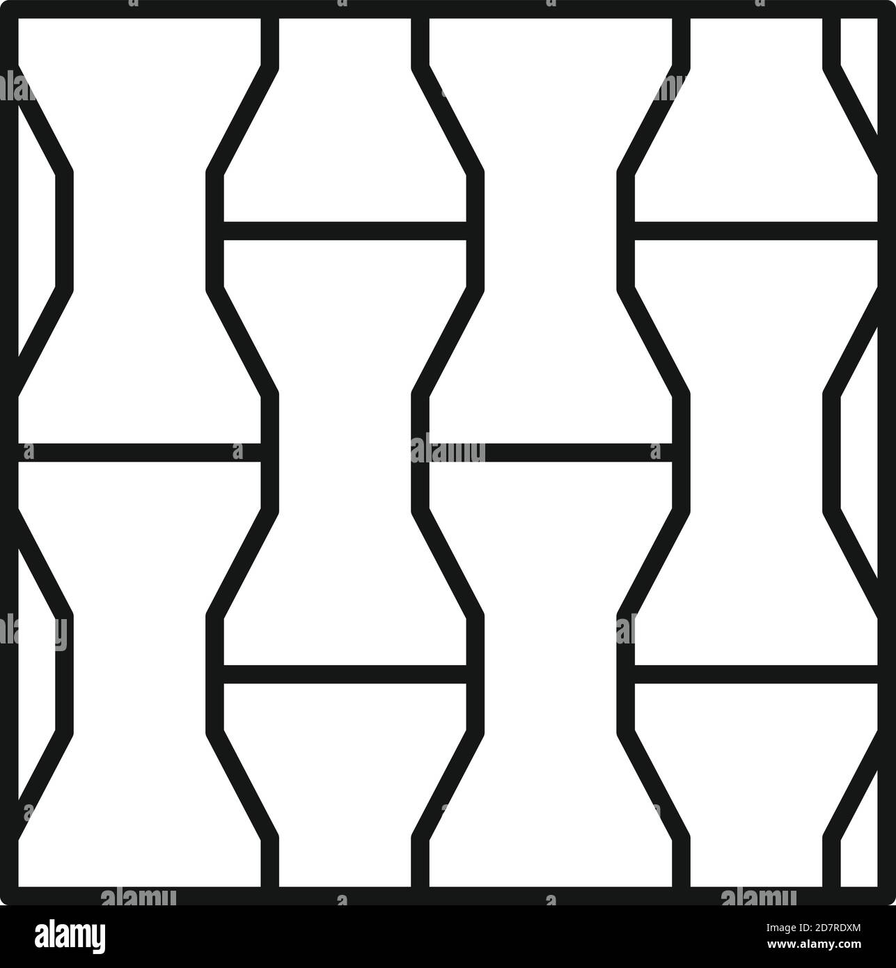 Paving street icon. Outline paving street vector icon for web design ...